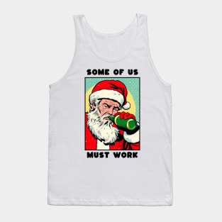 working santa Tank Top